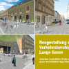 Folder Lange Gasse Neugestaltung und Verkehrsberuhigung; Redaktion, Grafik: Dialog Plus, Claudia Marschall; Fotos: (C) Mobilitätsagentur Wien / nonconform